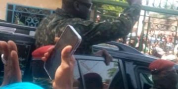Colonel Mamadi Doumbouya en visite au gouvernorat de la ville de Conakry…