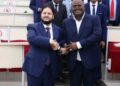 Le PDG du groupe GUICOPRES SA Kerfalla Personne Camara avec ses partenaires de  𝐁𝐚𝐧𝐪𝐮𝐞 𝐒𝐚𝐡é𝐥𝐨-𝐒𝐚𝐡𝐚𝐫𝐢𝐞𝐧𝐧𝐞 𝐏𝐨𝐮𝐫 𝐥’𝐈𝐧𝐯𝐞𝐬𝐭𝐢𝐬𝐬𝐞𝐦𝐞𝐧𝐭 𝐞𝐭 𝐥𝐞 𝐂𝐨𝐦𝐦𝐞𝐫𝐜𝐞]