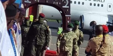 le Colonel Mamadi Doumbouya est arrivé à Bamako
