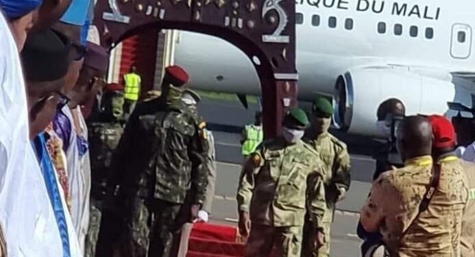 le Colonel Mamadi Doumbouya est arrivé à Bamako