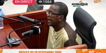Colonel Abdoulaye Chérif Diaby à la barre : « Oui j’ai vu certains corps… au nombre de 57 »