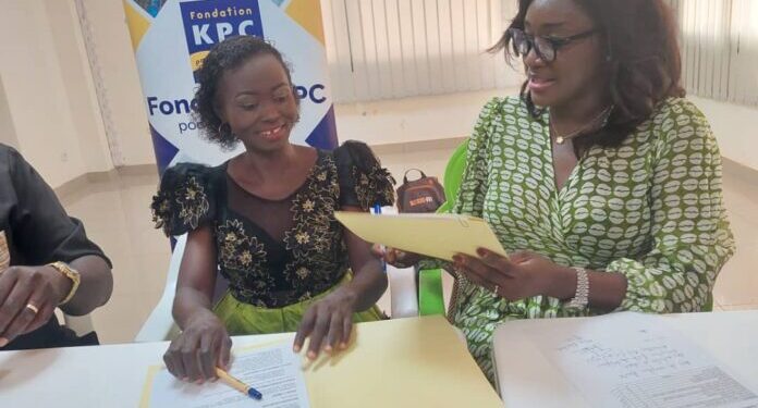 Médias: Signature de convention entre BECA Prod et la Fondation KPC