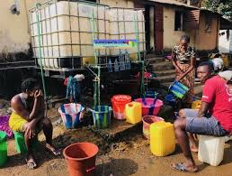 Journee mondiale de l&rsquo;eau: les femmes  de Kaloum protestent contre le manque d&rsquo;eau…
