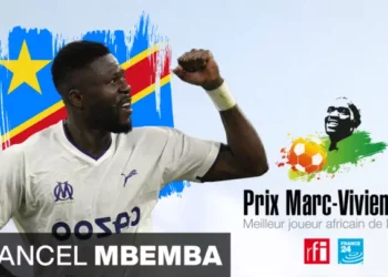 Prix Marc-Vivien Foé 2023 : Chancel Mbemba, la force tranquille de l&rsquo;OM et de la RD Congo