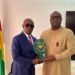 Football : Amadou Diaby à Conakry pour répondre à l’invitation du Premier Ministre Dr Bernard Goumou
