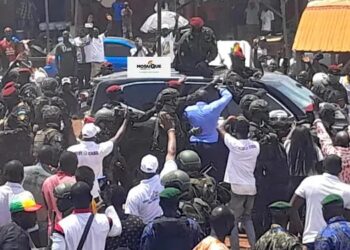 Kankan : Colonel Mamadi Doumbouya triomphalement accueilli dans sa ville natale