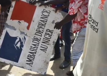 Niger: l&rsquo;ambassade de France visée par des manifestants