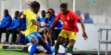 Portugal : le Syli fait match nul avec le Gabon, Sehrou Guirassy encore buteur