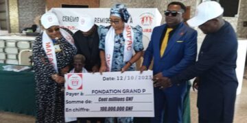 La Fondation Makongo Family charity pour les nécessiteux accompagne grand P dans un projet…