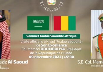 Sommet Saoudi-Afrique: le Président de la transition attendu au Riyad ce jeudi