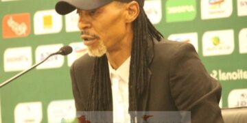 Rigobert Song face à la presse: « c’est dommage, on n’a pas pu mettre le ballon dans les filets »