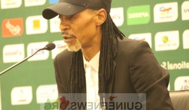 Rigobert Song face à la presse: « c’est dommage, on n’a pas pu mettre le ballon dans les filets »