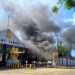 Incendie au camp Almamy Samory: le bâtiment annexe de l’entrée principale touché par les flammes