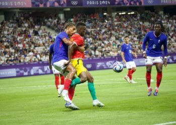 JO Paris 2024 : après avoir résisté aux Bleuets, la Guinée s’incline finalement 1-0