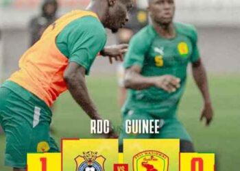 Éliminatoire CAN 2025: le Syli de Guinée battu par la RDC