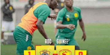 Éliminatoire CAN 2025: le Syli de Guinée battu par la RDC