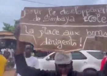 Simbaya École: le nouveau conseil de Quartier n&rsquo;est pas bienvenue