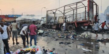 Incendie à Madina : importantes pertes !! (photos)