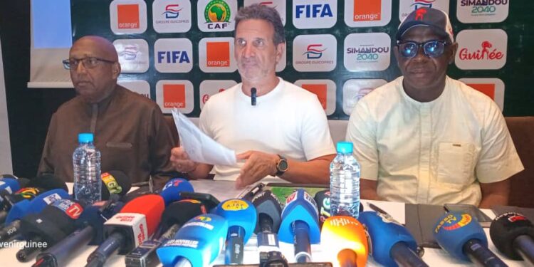 Football : la première liste du coach du Syli, Paulo Duarté