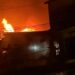 Un incendie s’est déclaré dans la nuit au marché Madina