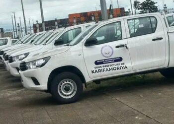 Guinée : des sous-préfets du pays dotés des véhicules de commandement…