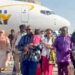 Aéroport AST : 137 Guinéens de retour de la Tunisie accueillis par Dr Morissanda Kouyaté