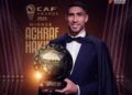 Football: le Marocain Achraf Hakimi sacré Joueur africain de l’année 2025
