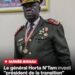 Guinée-Bissau: le général Horta N&rsquo;Tam investi «président de la transition» pour un an