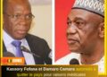 Interdiction de sortie du territoire : Charles Wright lève les restrictions ciblant Damaro et Kassory
