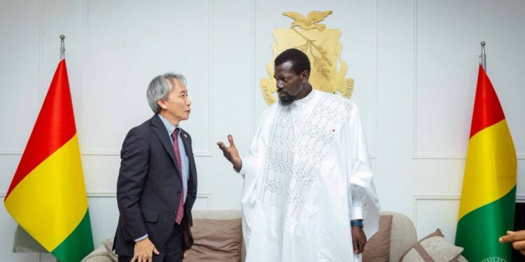 Audiences présidentielles : le Chef de l’État, S.E Mamadi DOUMBOUYA, reçoit trois ambassadeurs